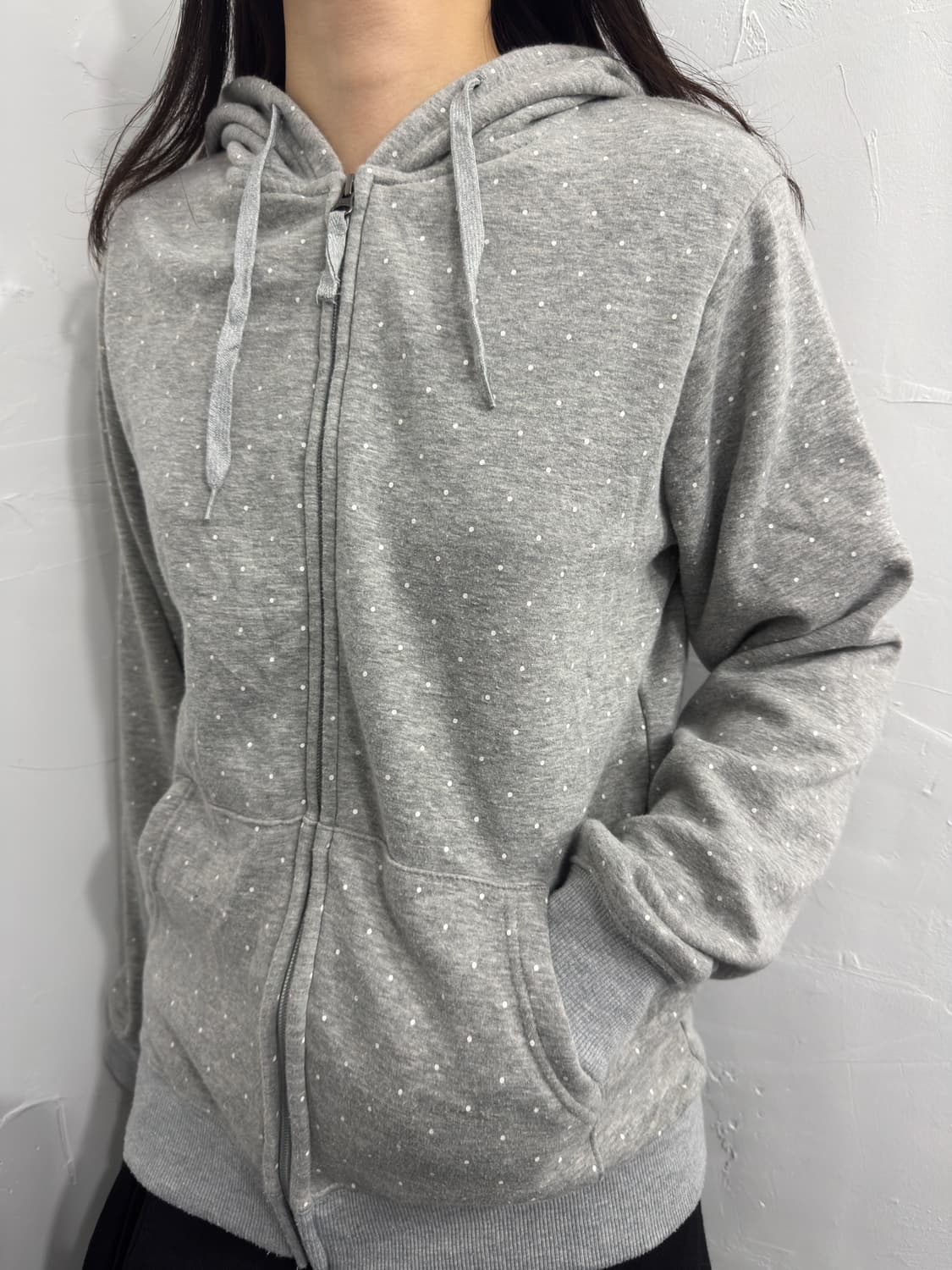 closshi dot hood zipup 상품이미지3