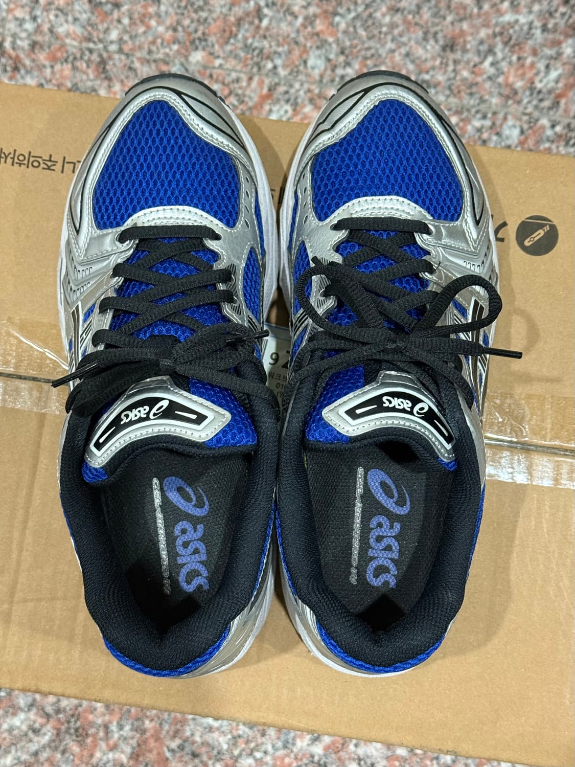 [260] 아식스 젤카야노 14 모나코 블루 블랙 상품이미지6