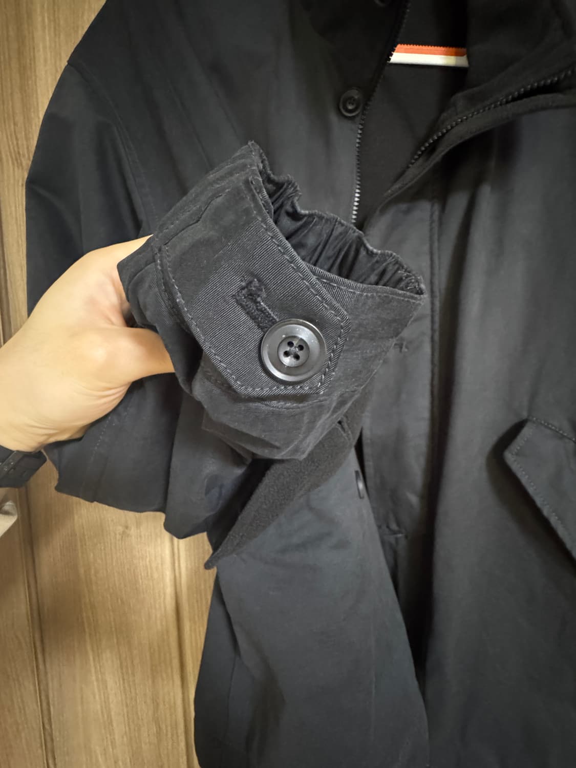 8 seconds 블랙 크롭점퍼 L 상품이미지3