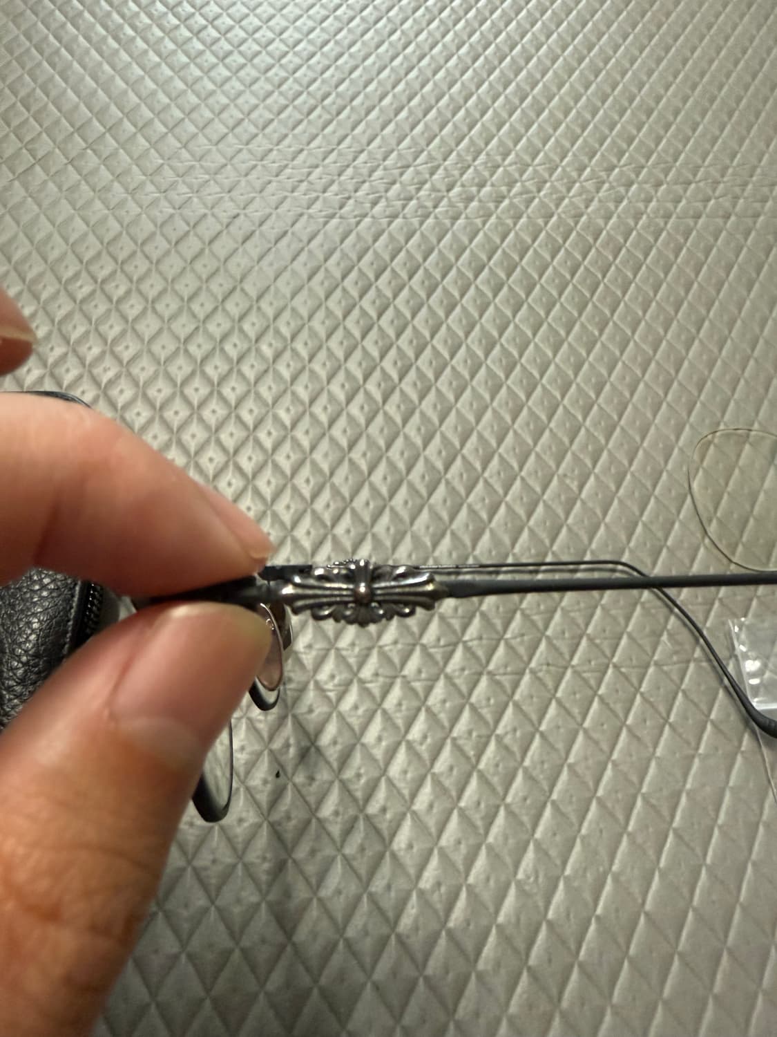 (OS) (가격제안 가능) 크롬하츠 바지딕토리안 매트 블랙 상품이미지4