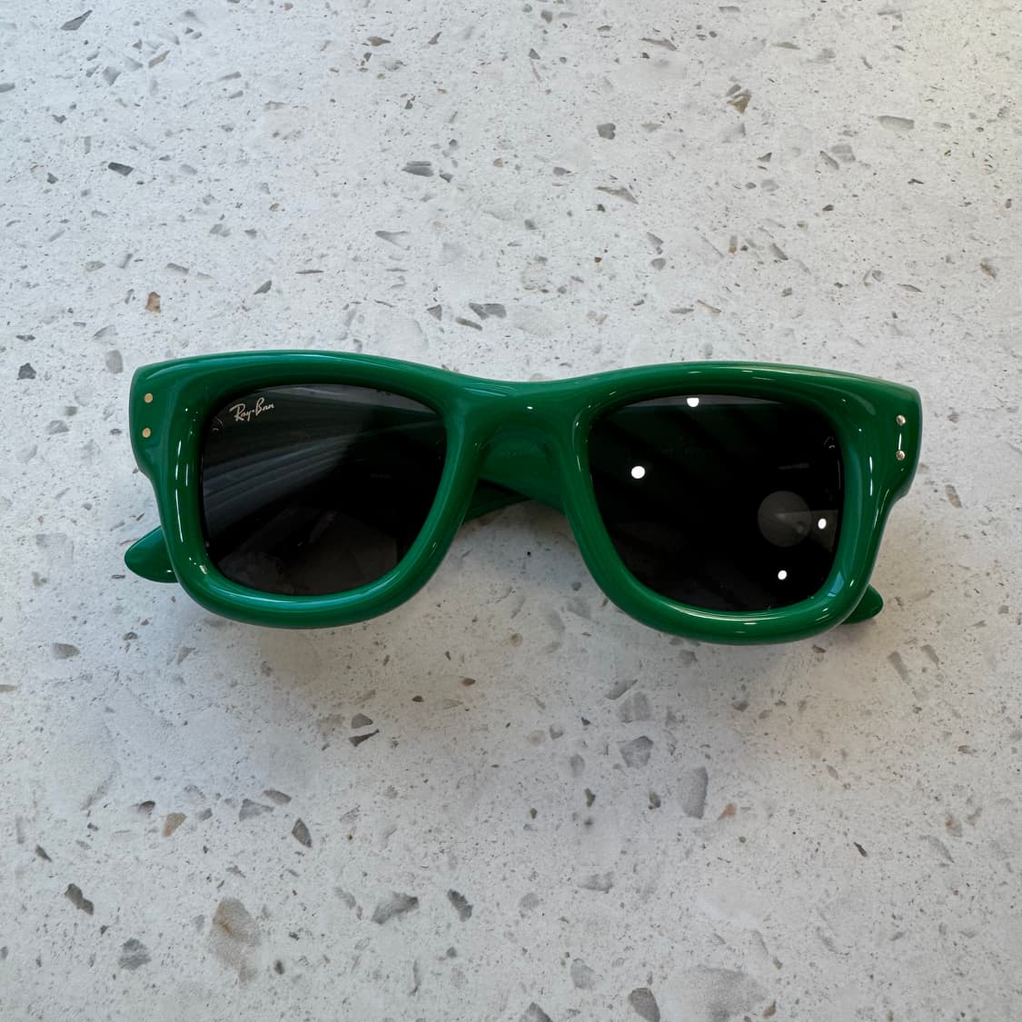 rayban 에이셉라키 2025 콜라보 그린 새상품 상품이미지3