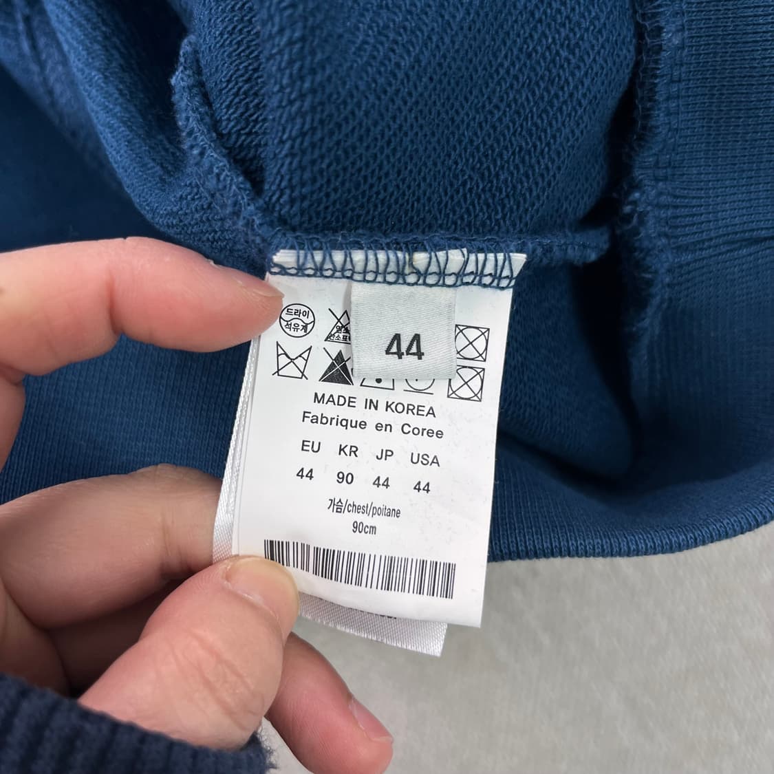 100 우영미 21FW 오버핏 후드티 상품이미지6