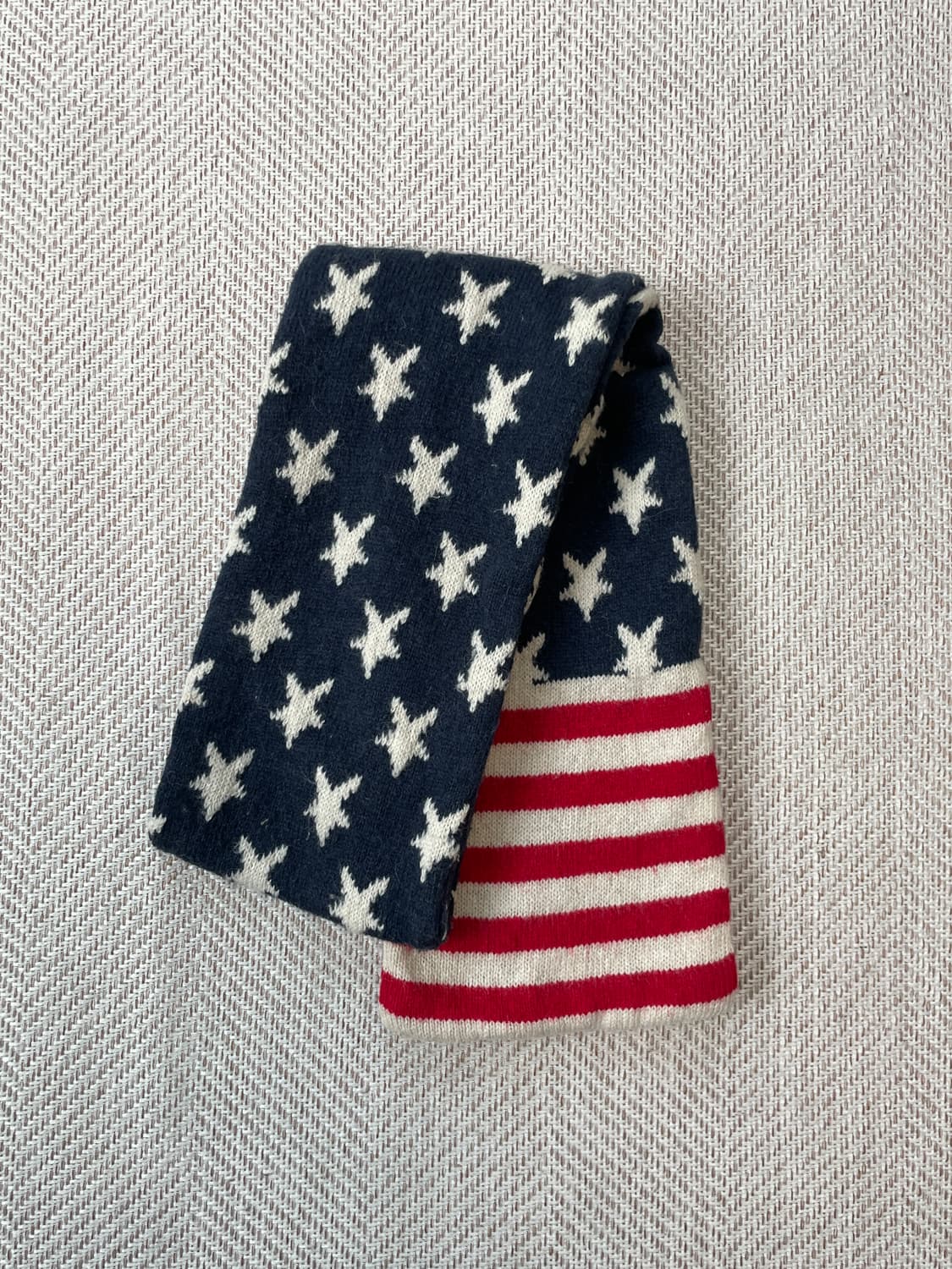 아메리칸빈티지 성조기 울 머플러 J03801 상품이미지2