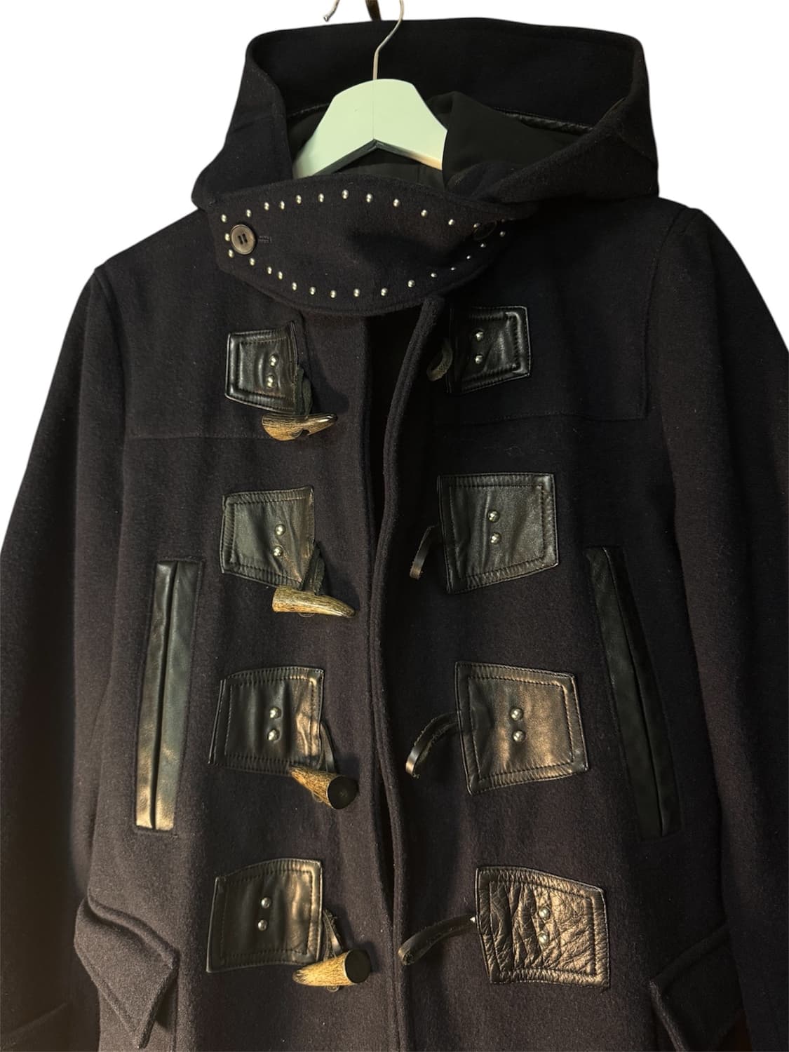 다이어트 부처 슬림 스킨 더플 스터드 코트 상품이미지4