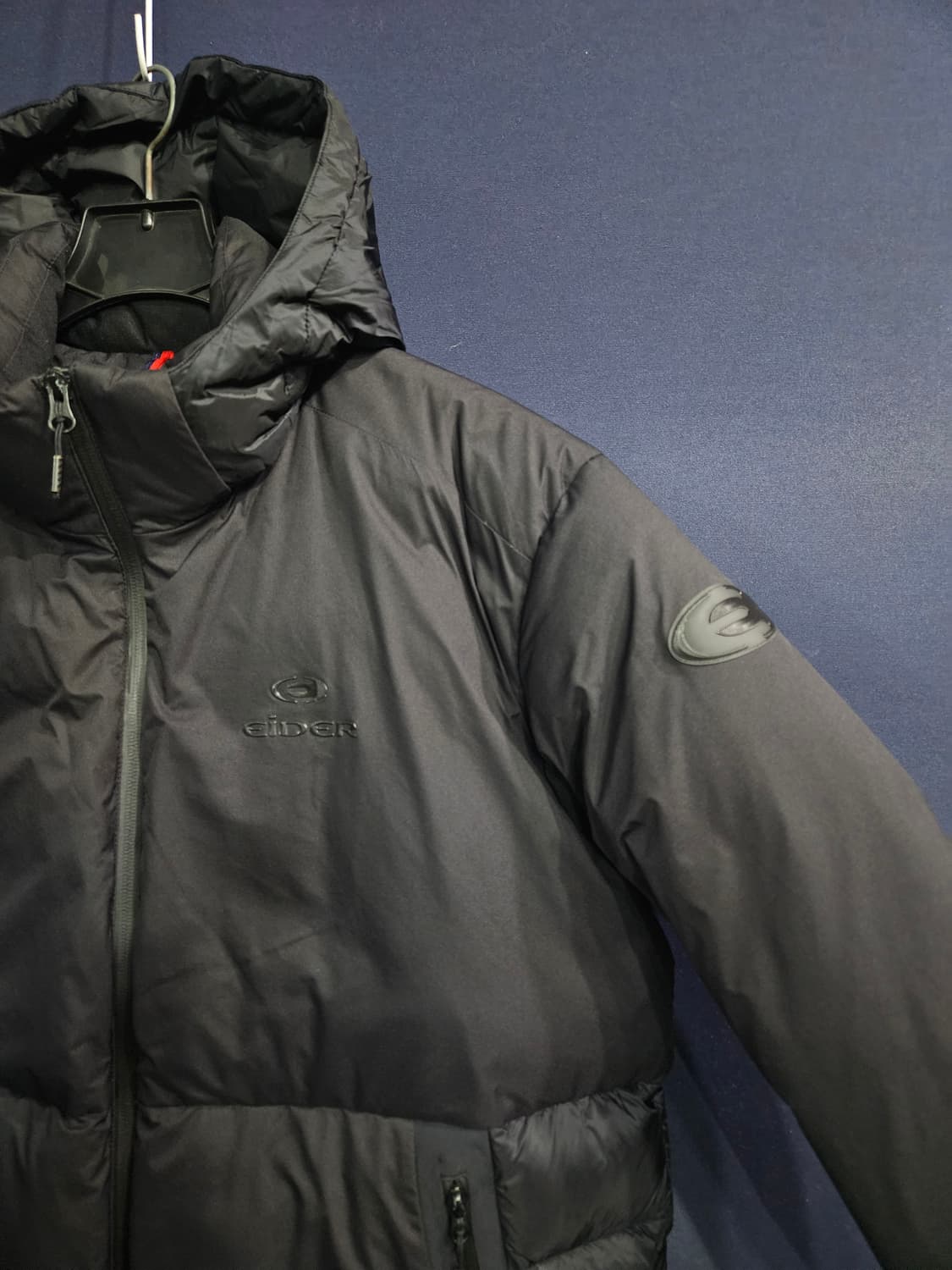 아이더 블랙컬러 남성 110 구스다운 패딩  상품이미지4