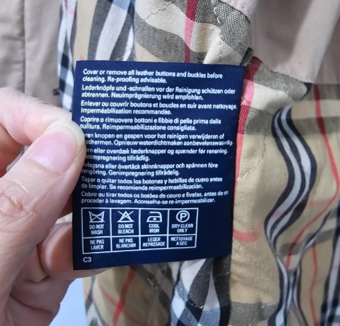 버버리 후드 자켓 베이지 코트 105 상품이미지9