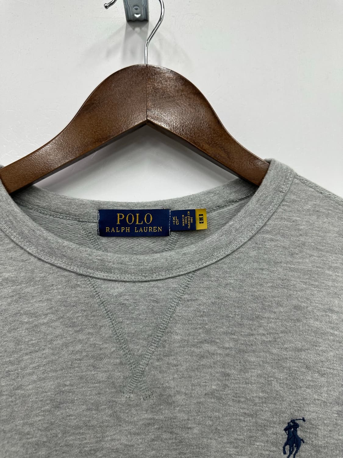 폴로 그레이 맨투맨  상품이미지2