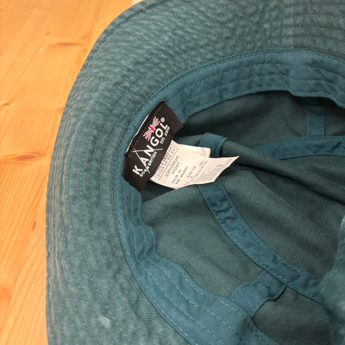 캉골 그린 버킷햇 상품이미지2