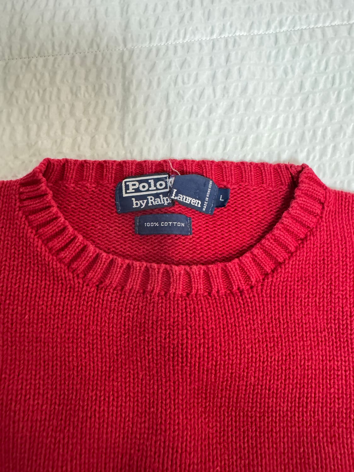 [폴로 스포츠 대방출] 90s 폴로 랄프로렌 cprI93 니트 티셔츠 상품이미지3