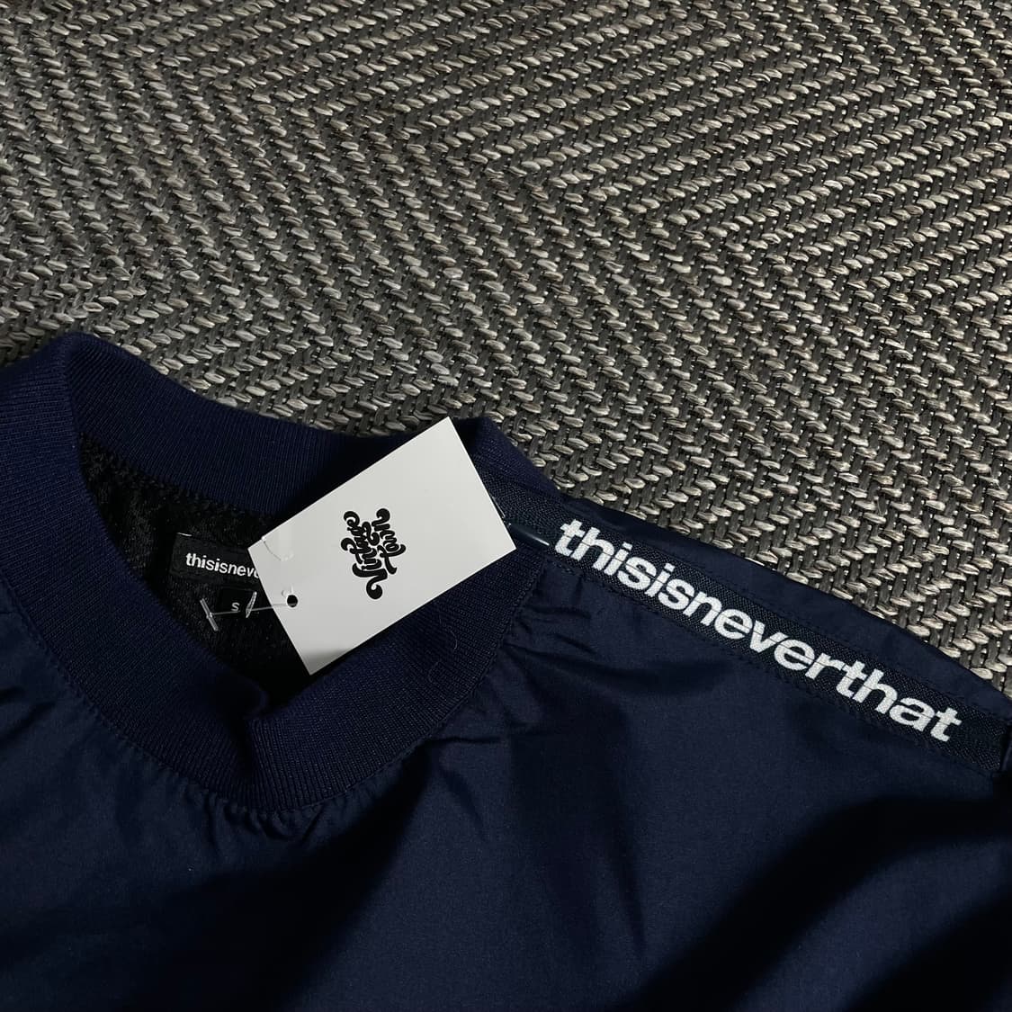 디스이즈네버댓 스펠로고 우븐 아노락 웜업y 3559 상품이미지5