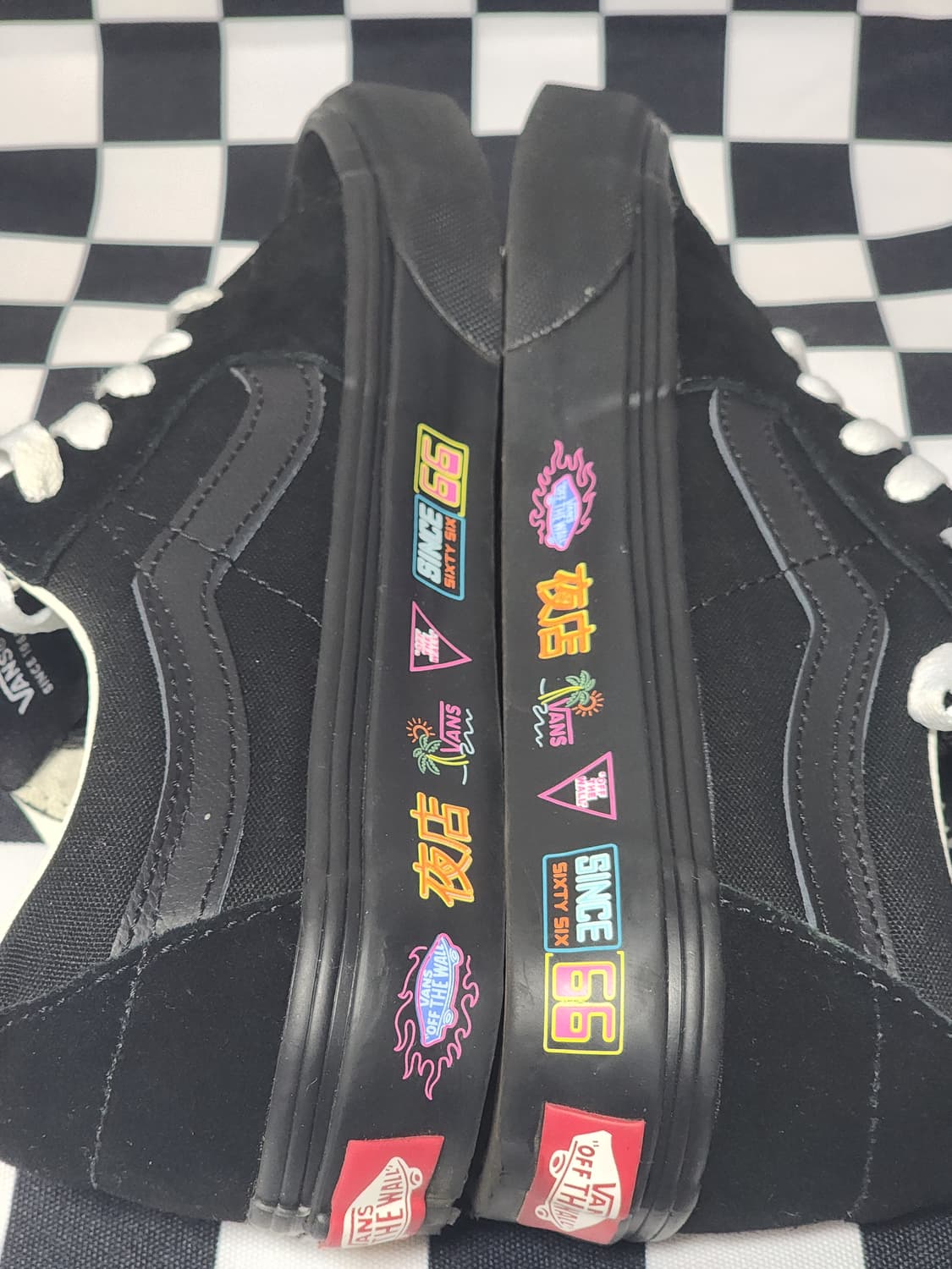 반스 마켓 스케이트 로우 블랙 230mm 상품이미지4