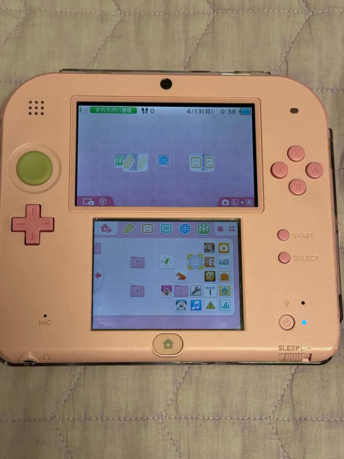 닌텐도 2DS 식빵 핑크 일판 상품이미지3