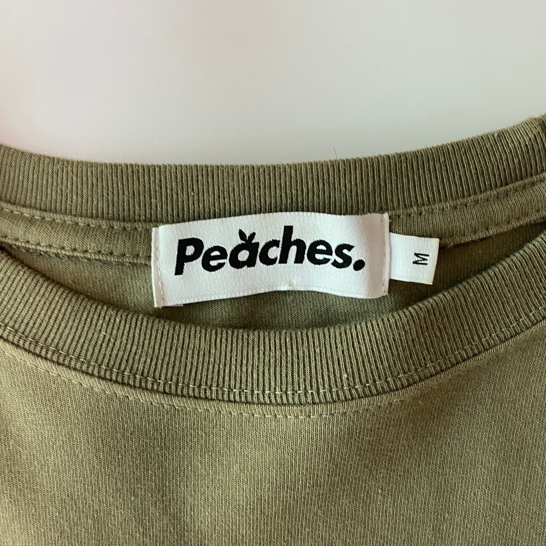 🍑 [Peaches.] 피치스 원 유니버스 롱슬리브 (Khaki) 상품이미지5