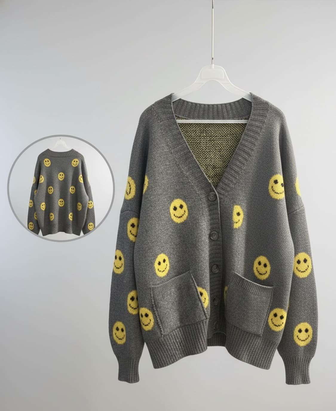 스마일 가디건 상품이미지2