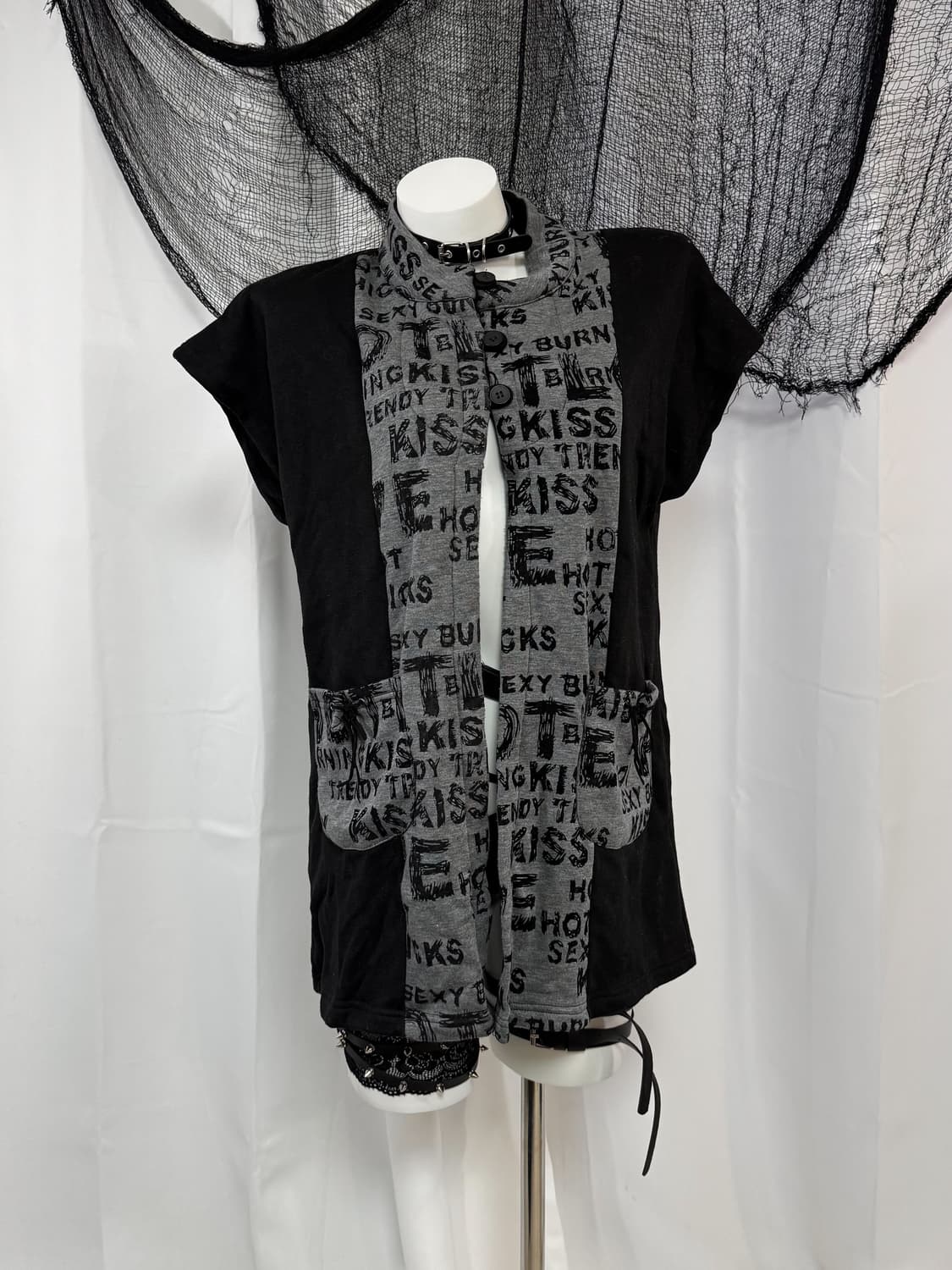 lettering cardigan 상품이미지1