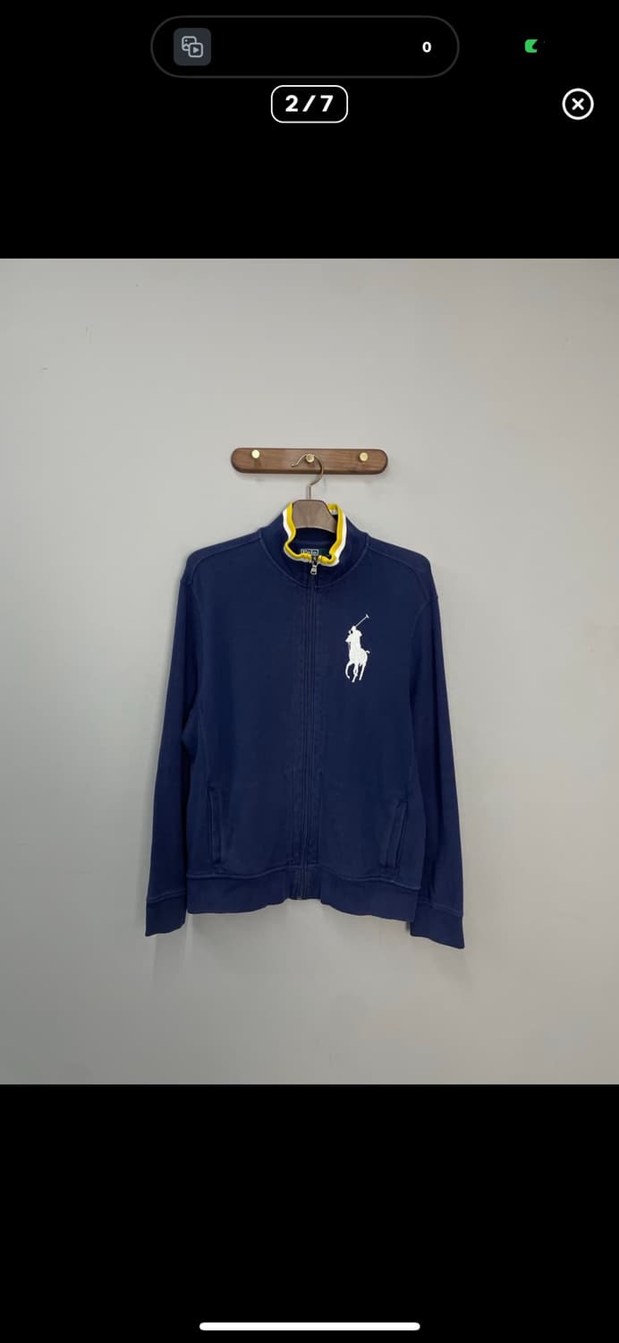 폴로랄프로렌 빅포니 네이비 집업자켓 A3589 상품이미지2