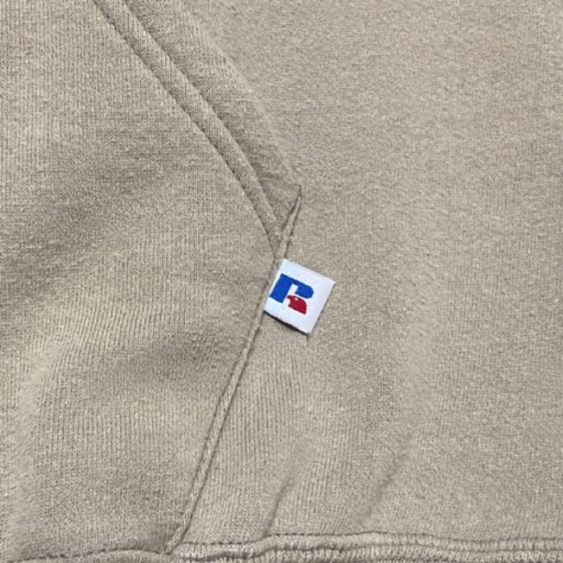 80s 러셀 후드 베이지 L 라지사이즈 상품이미지5