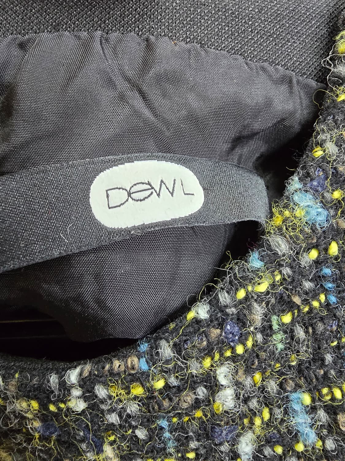 듀엘 블랙 트위드 미니 원피스 (1809) 상품이미지3