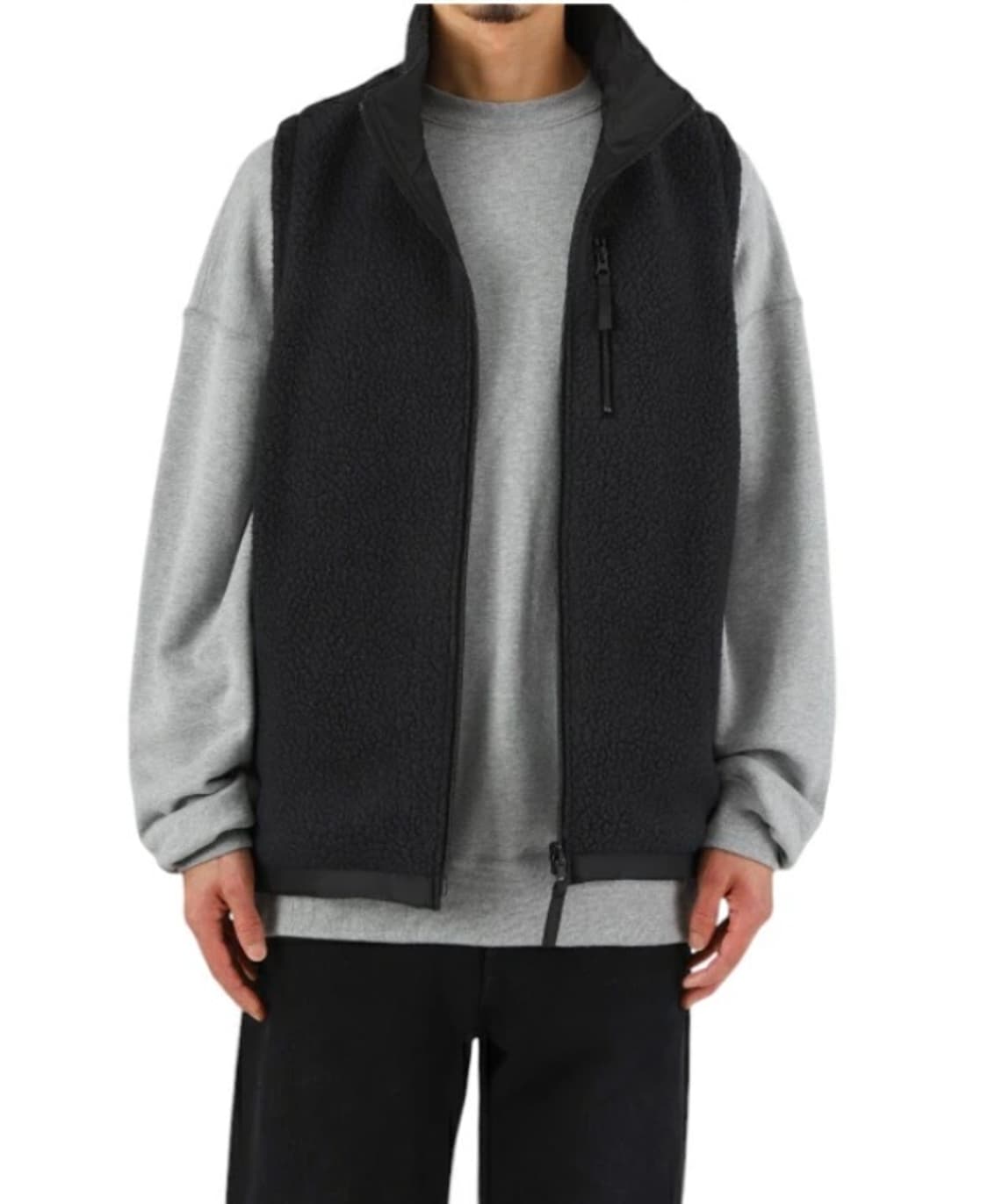 PORTER CLASSIC : LINER NYLON FLEECE ZIP 상품이미지7