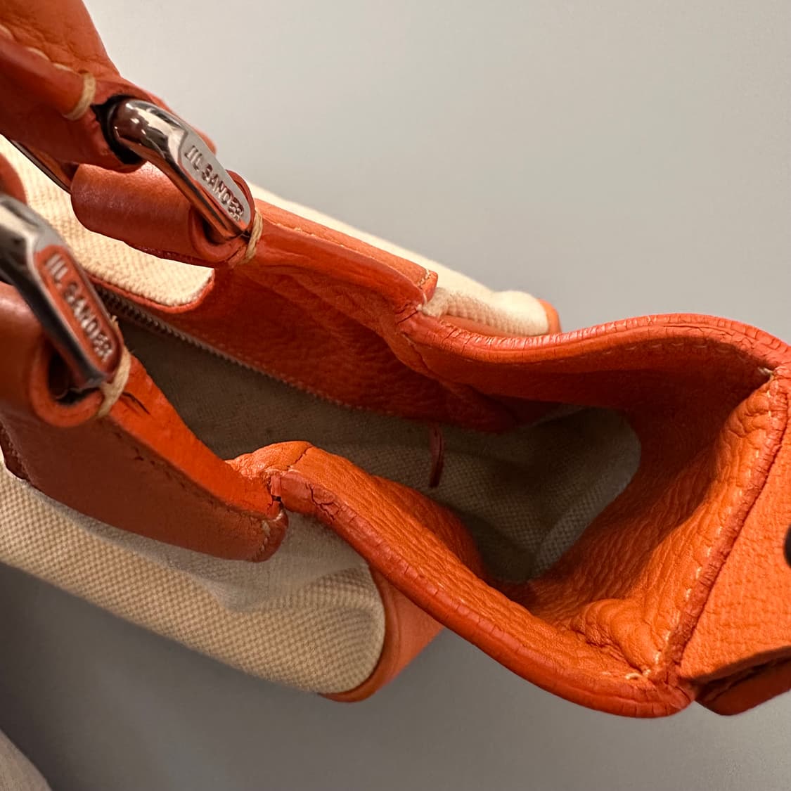 질샌더 jil sander 가죽 컨버스 토트백 상품이미지8