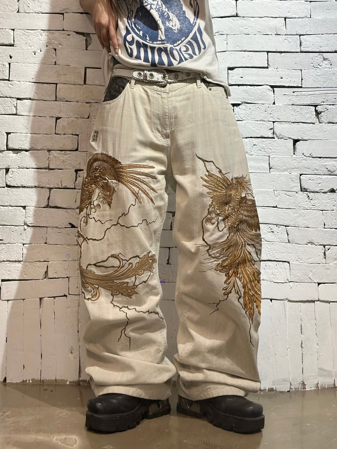 Karakuri tamashii Oriental pants 상품이미지1
