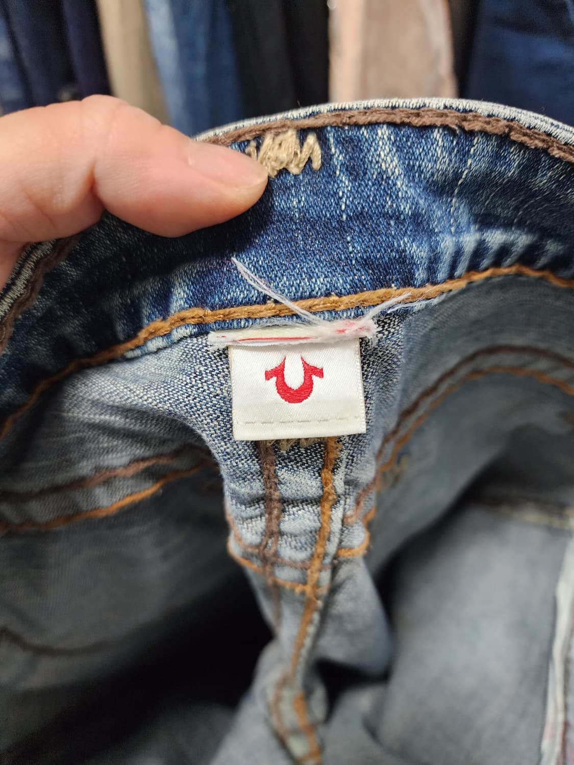 트루릴리젼 USA 데님 청바지 상품이미지6