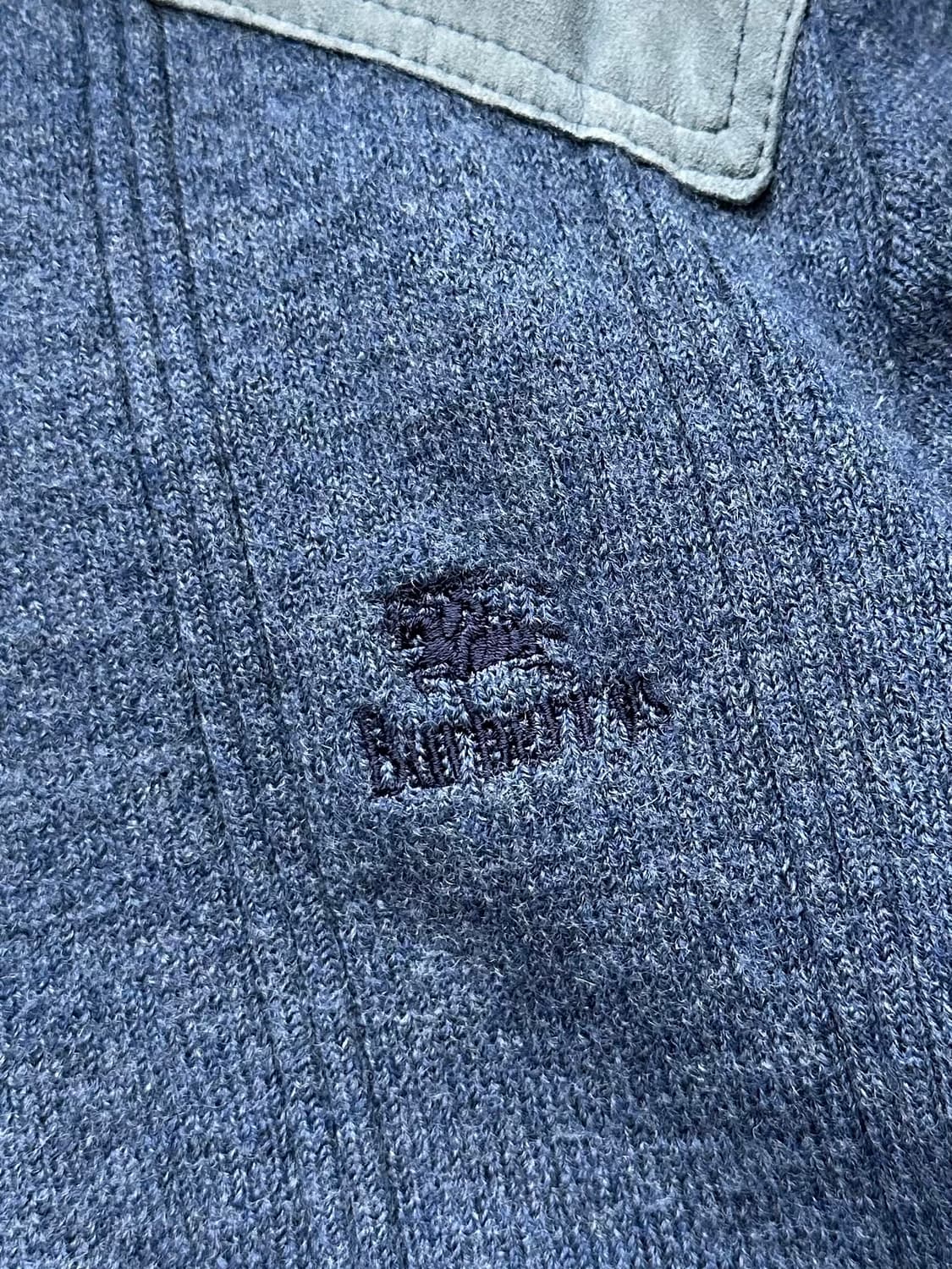 버버리 올드스쿨 90s 국내 라이센스 코만도 울100% 니트 상품이미지7