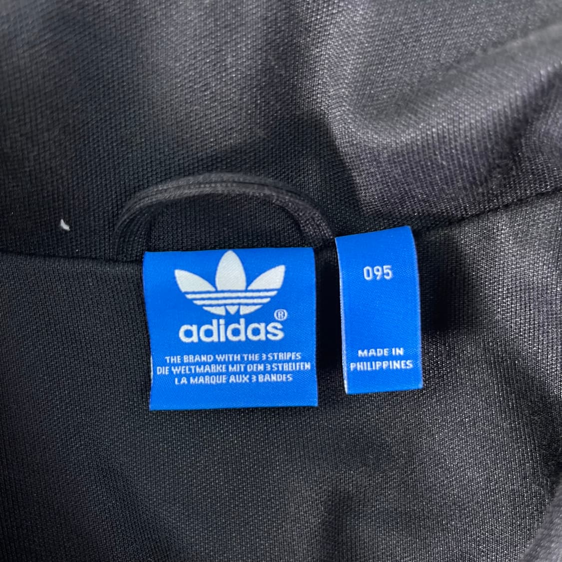 W 95 아디다스 유로파 블랙 트랙탑 져지 상품이미지3