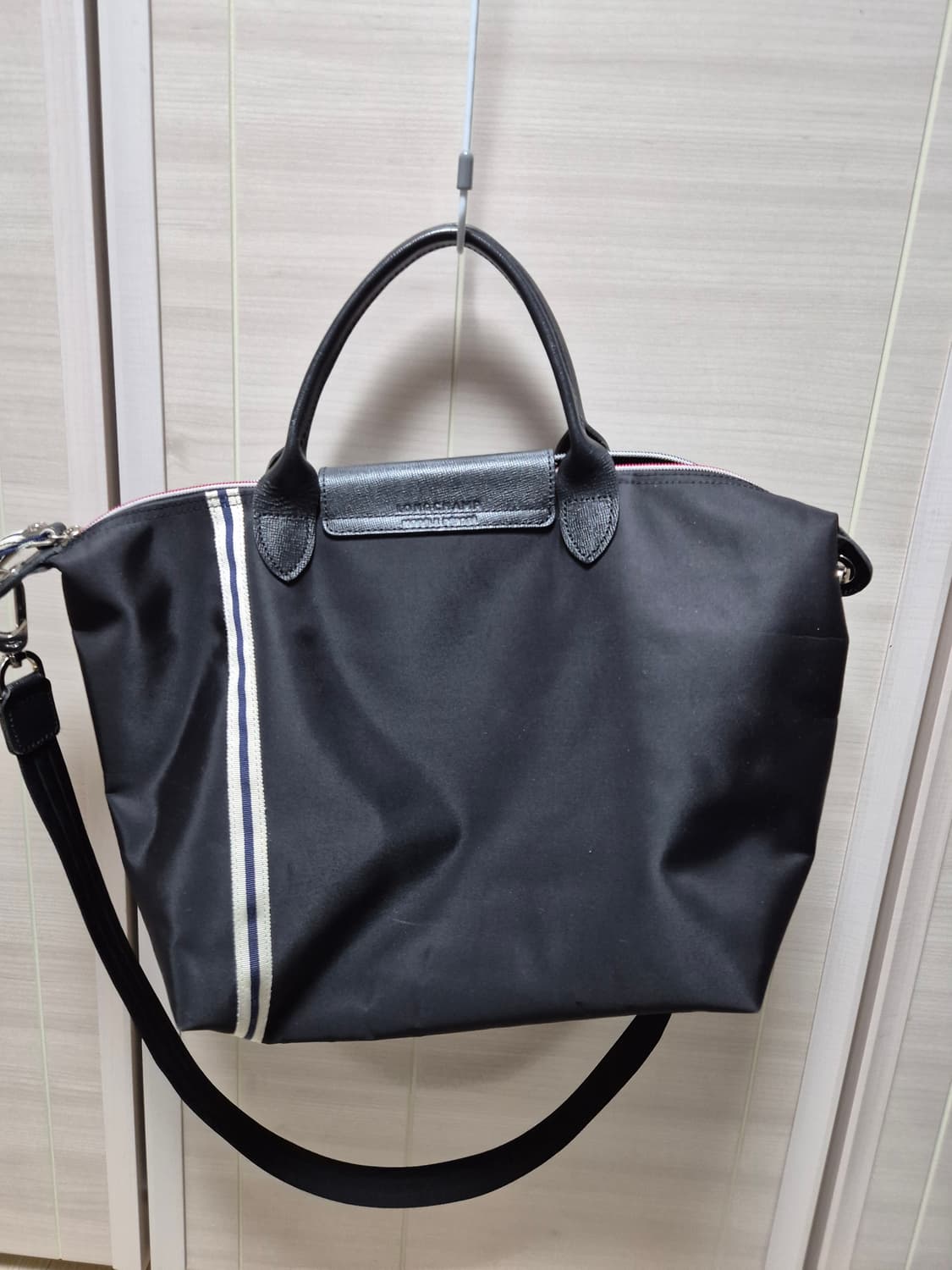 (정품) 롱샴 르플리아쥬 블랙 토트백  크로스백 상품이미지2