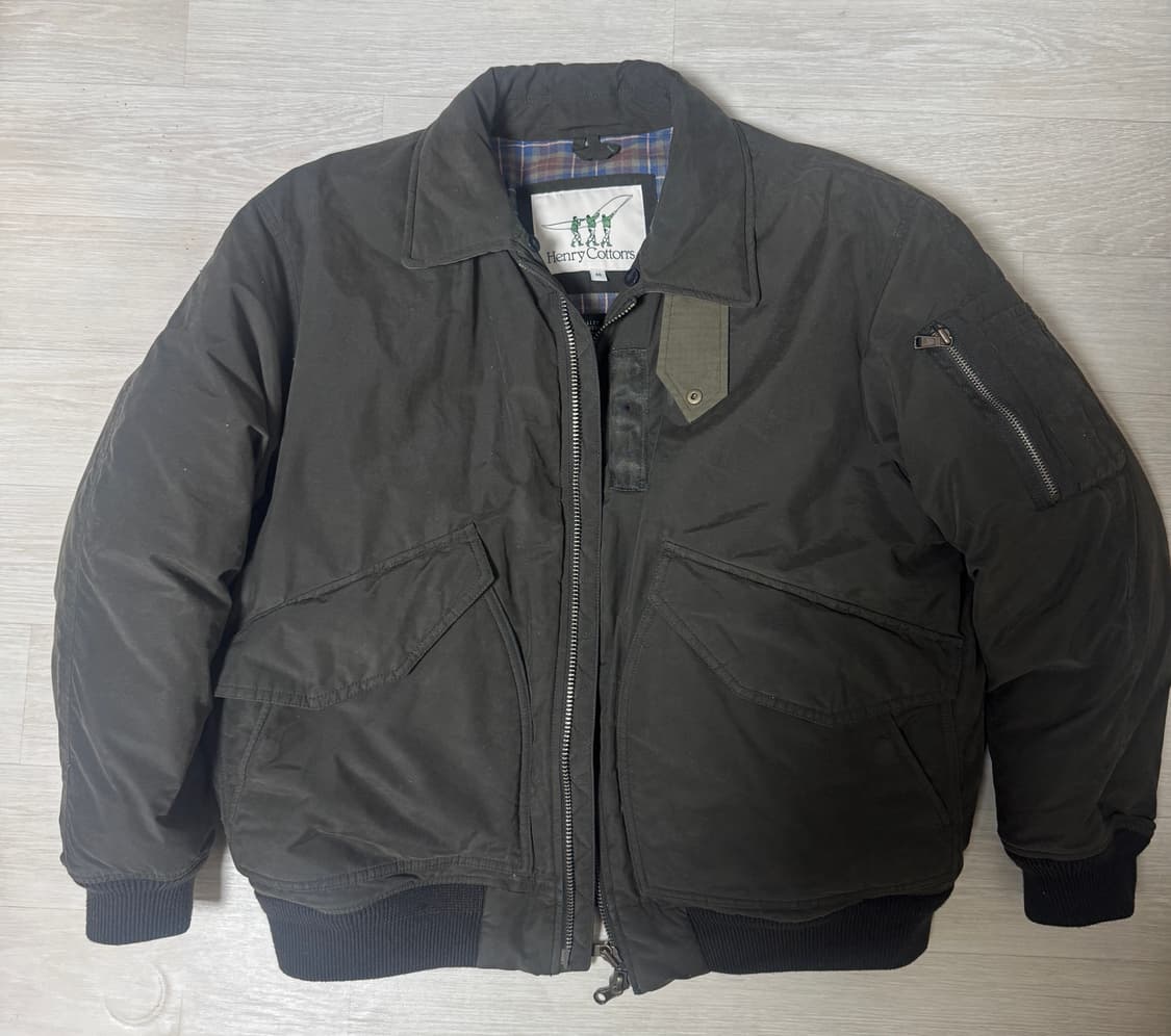 헨리코튼 스핏파이어 빈티지 왁스 다운점퍼(100사이즈) 상품이미지2
