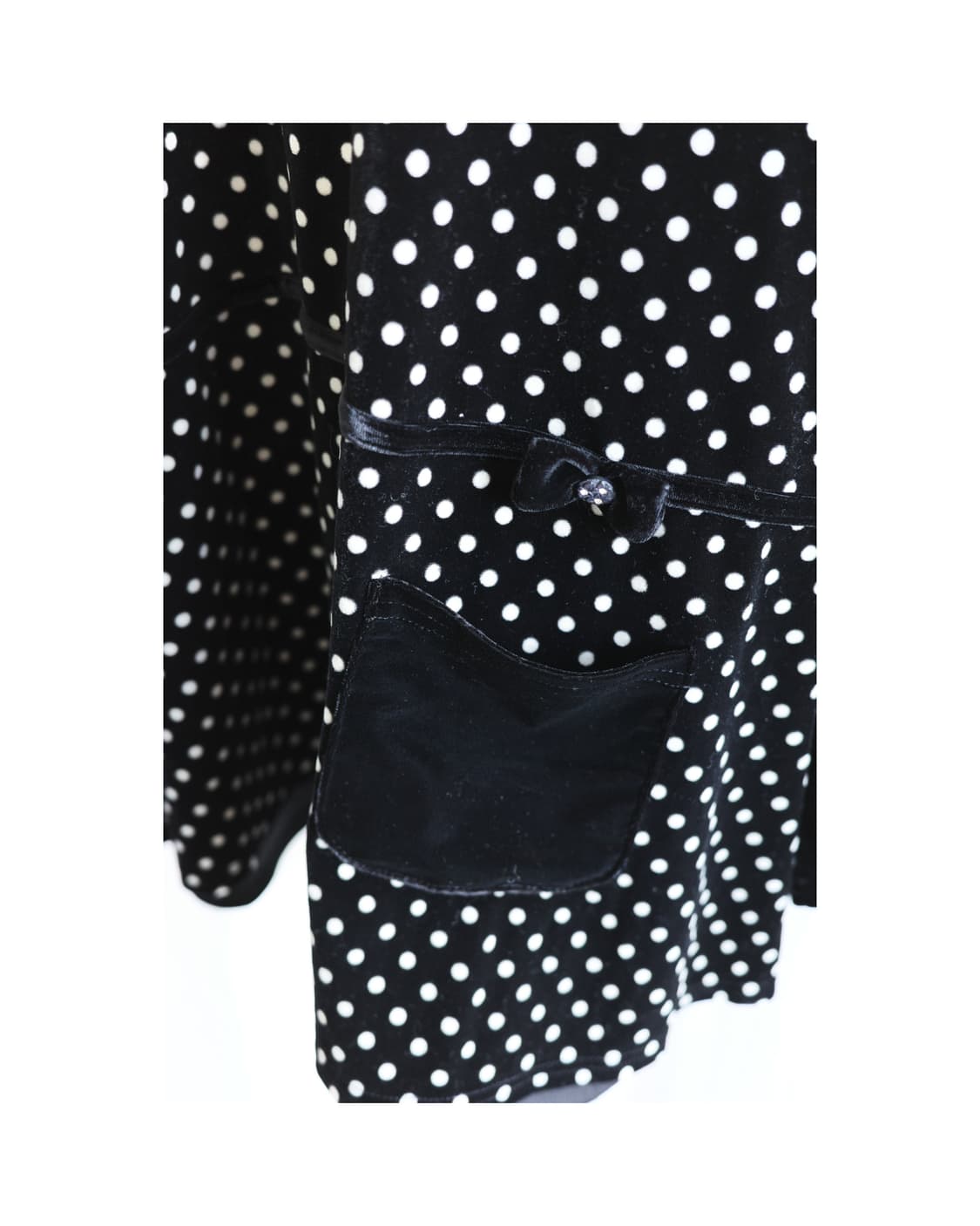 Dot velvet t-shirt 상품이미지3