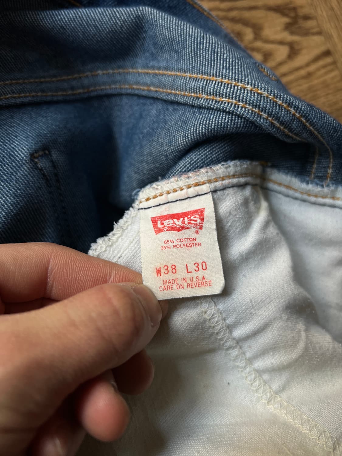 [38]00's 리바이스 517 Made in USA 플레어진 F18 상품이미지7