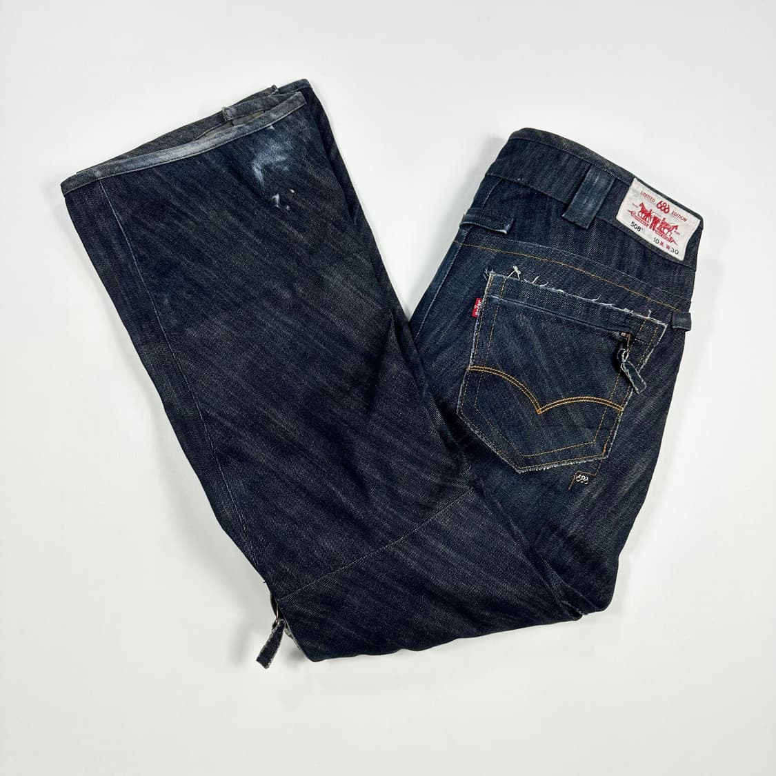 30 리바이스 x 686 스노우보드 로우라이즈 부츠컷 데님팬츠 상품이미지1