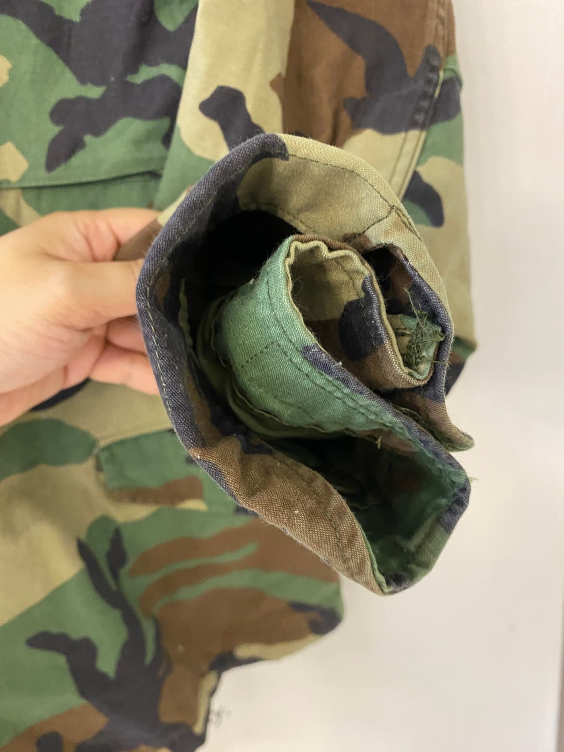 미디움레귤러)미군 우드랜드 야상 상품이미지3