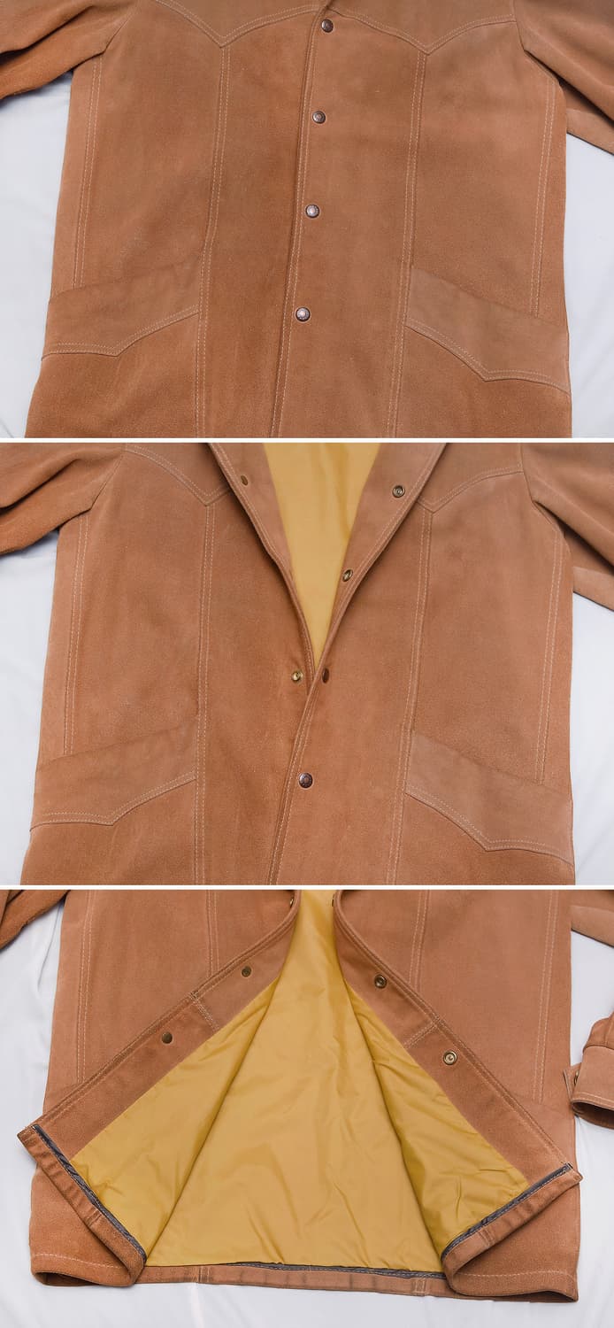 필드 앤 스트림 스웨이드 레더 웨스턴 헌팅 자켓 (100-105) 상품이미지6