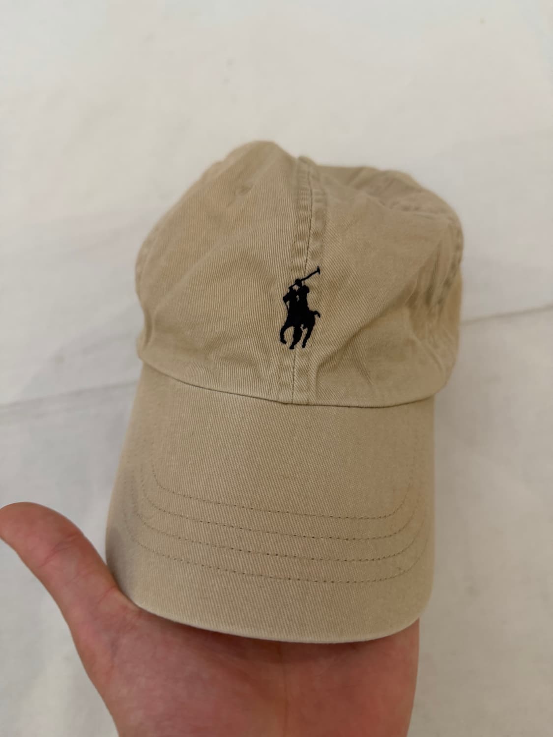 폴로 랄프로렌 포니 볼캡 베이지 상품이미지2