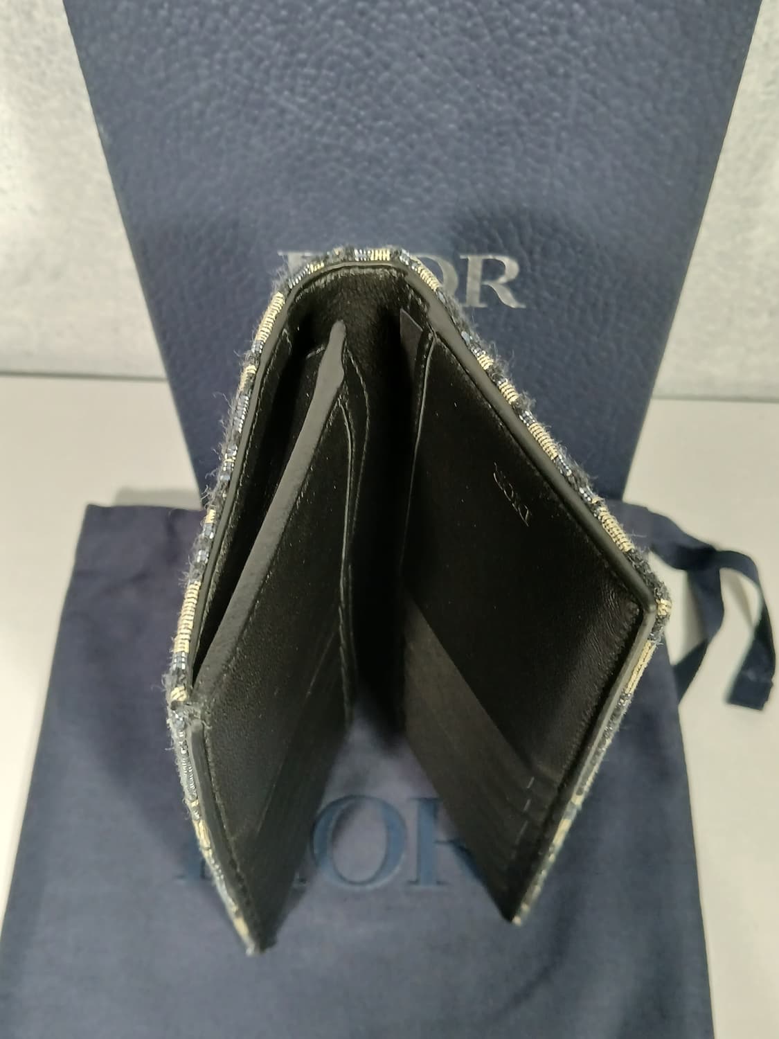 디올 오블리크 버티컬 장지갑 2OBBC002 상품이미지7