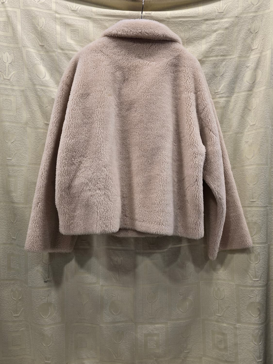 코드유 타낫 시어링  베이지 퍼 자켓 프리사이즈 상품이미지6