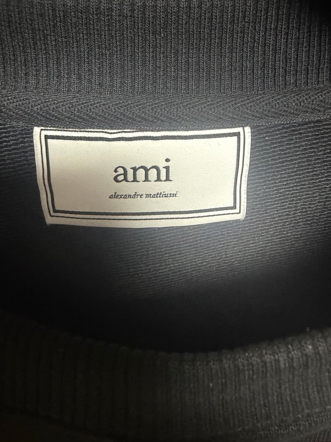 아미 빅로고 맨투맨 상품이미지3