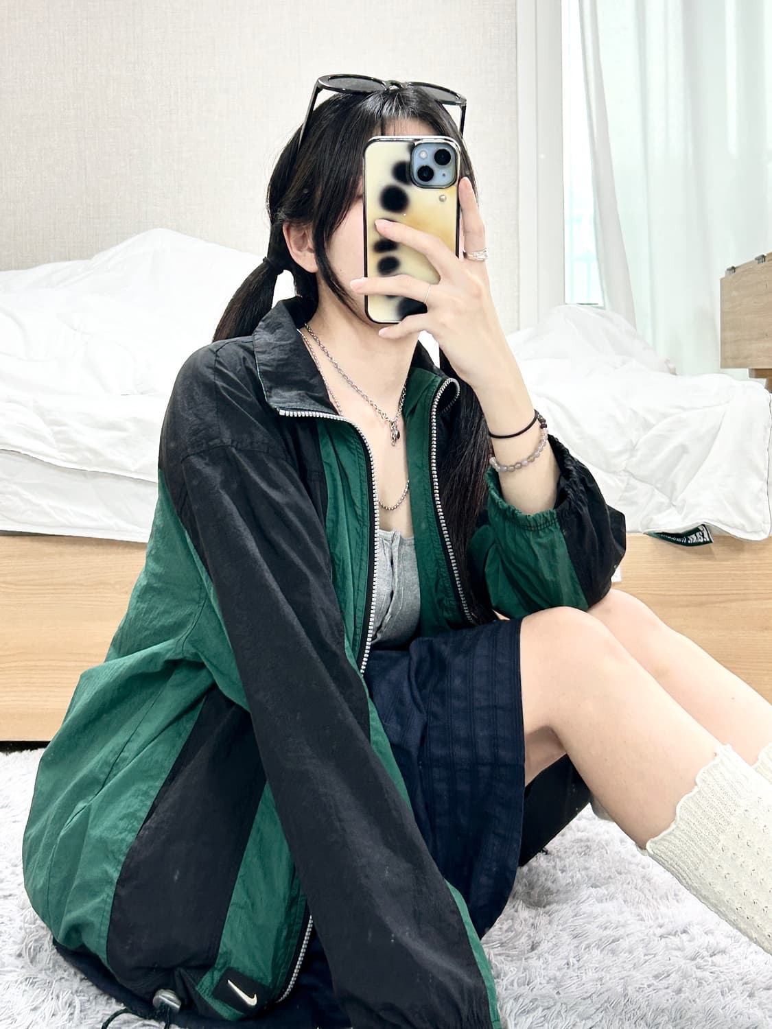 나이키 90‘s JAPAN 빅로고 바람막이 상품이미지1