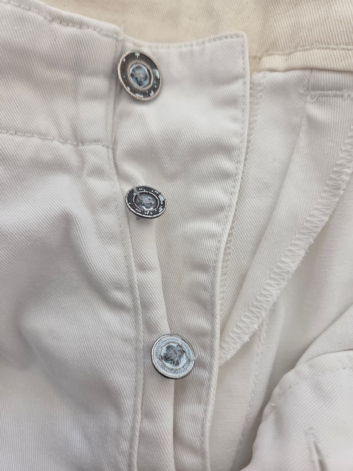 폴로 랄프로렌 디스트레스트 화이트 팬츠 상품이미지9