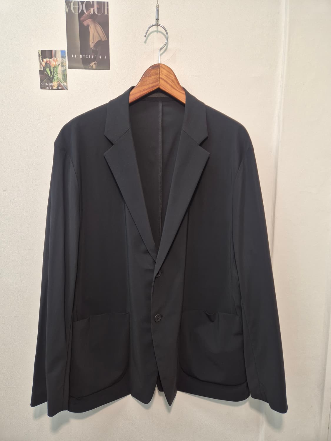 유니클로 남성용 블랙 블레이저  3XL
사이즈  상품이미지1