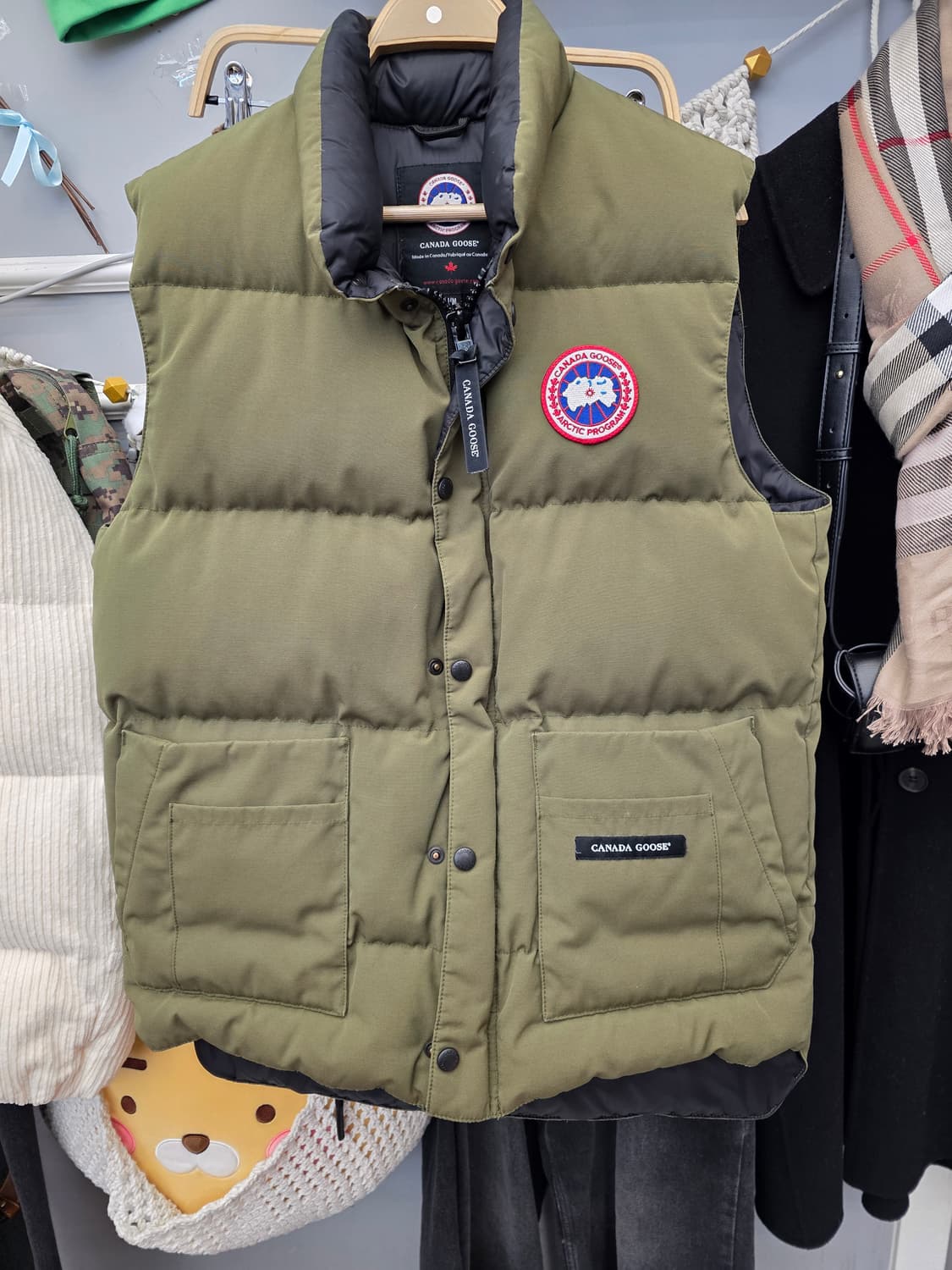 캐나다구스 프리스타일 패딩 베스트 조끼 M 상품이미지1