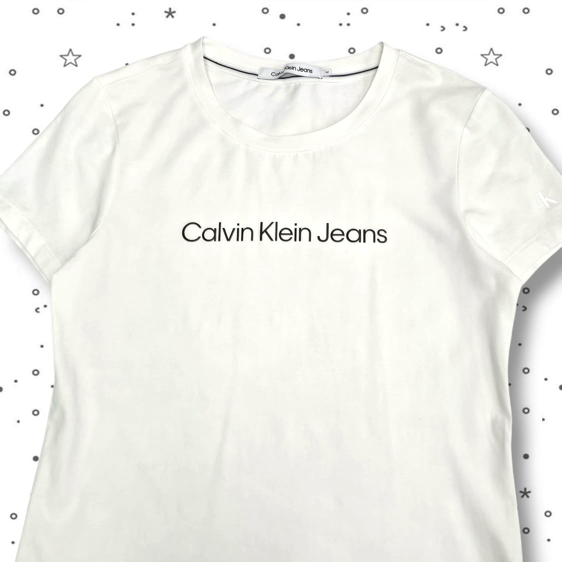 M Calvin Klein 캘빈클라인 진 슬림핏 반팔 티셔츠 상품이미지2