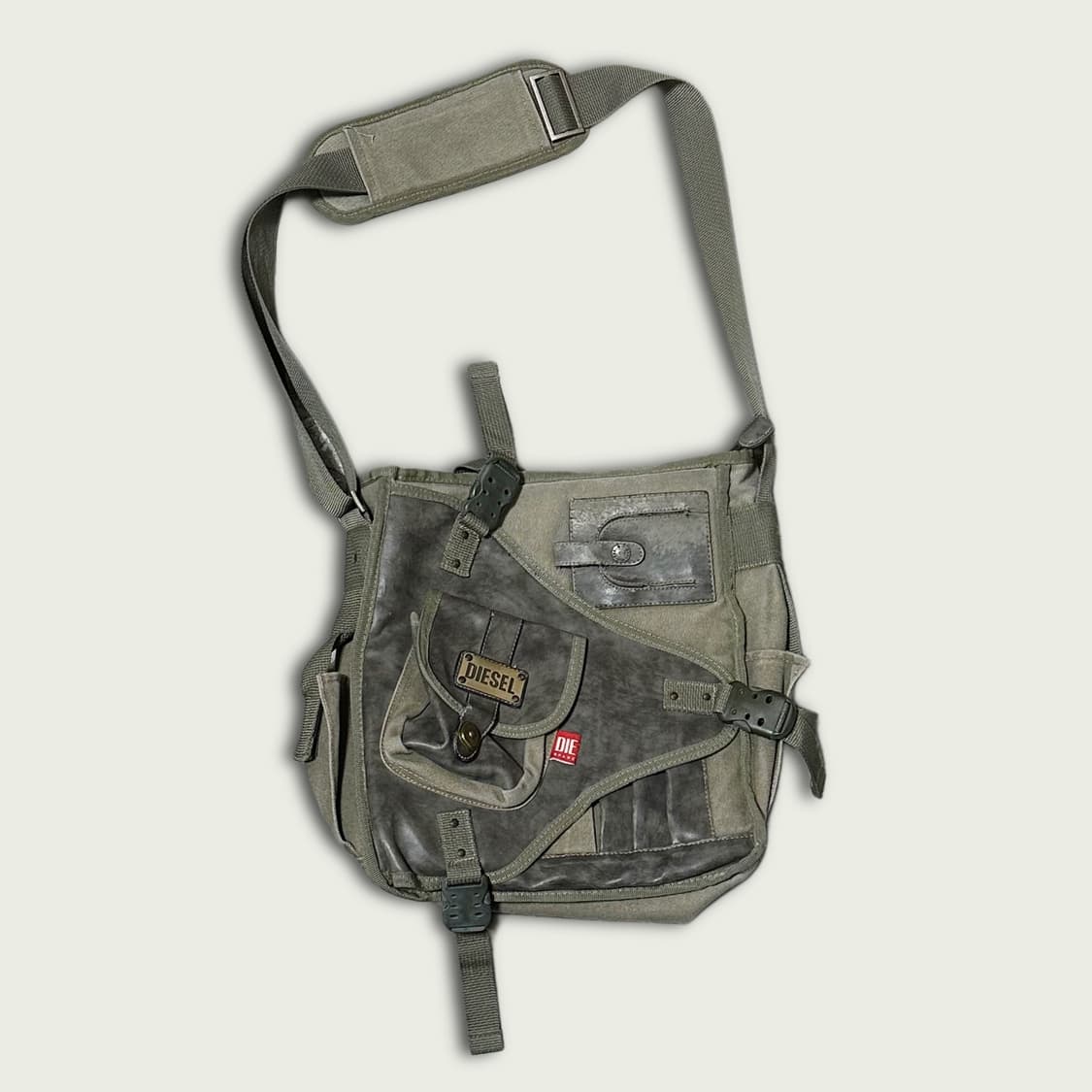00's 디젤 Spare parts 유틸리티 크로스백   상품이미지2