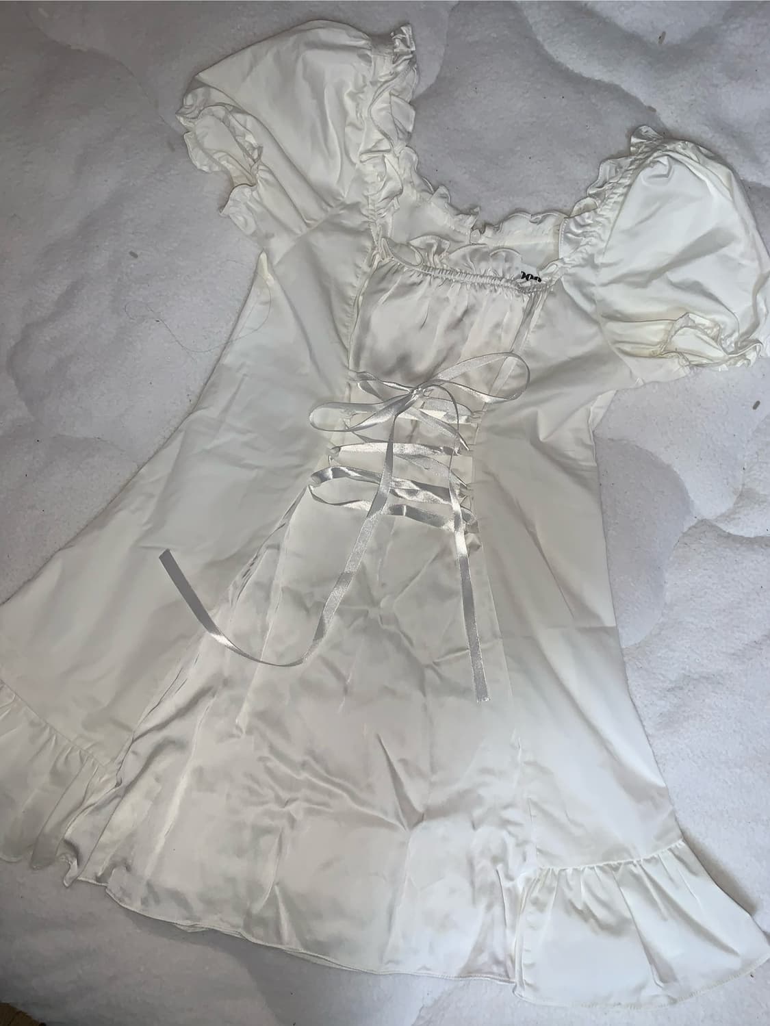 스푸닝(글로니) 라스트댄스 원피스 화이트 상품이미지1