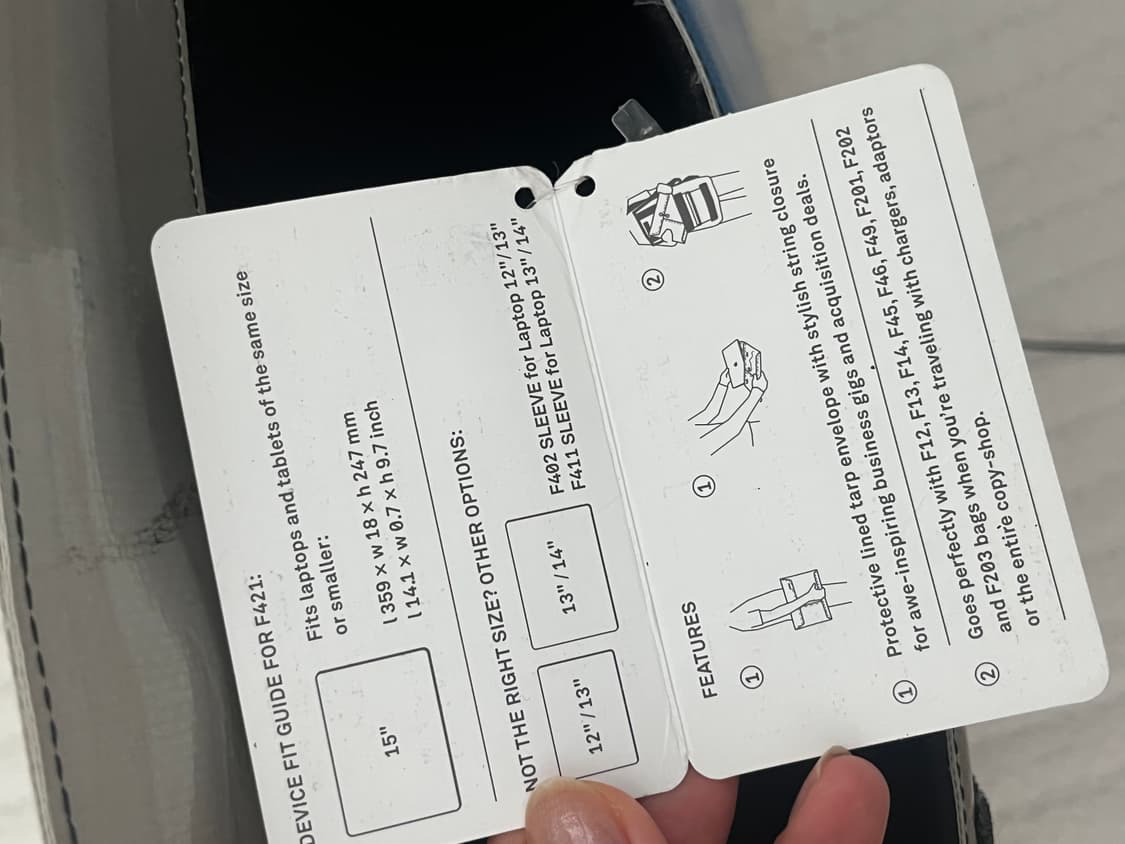 프라이탁 랩탑파우치 15인치  상품이미지4