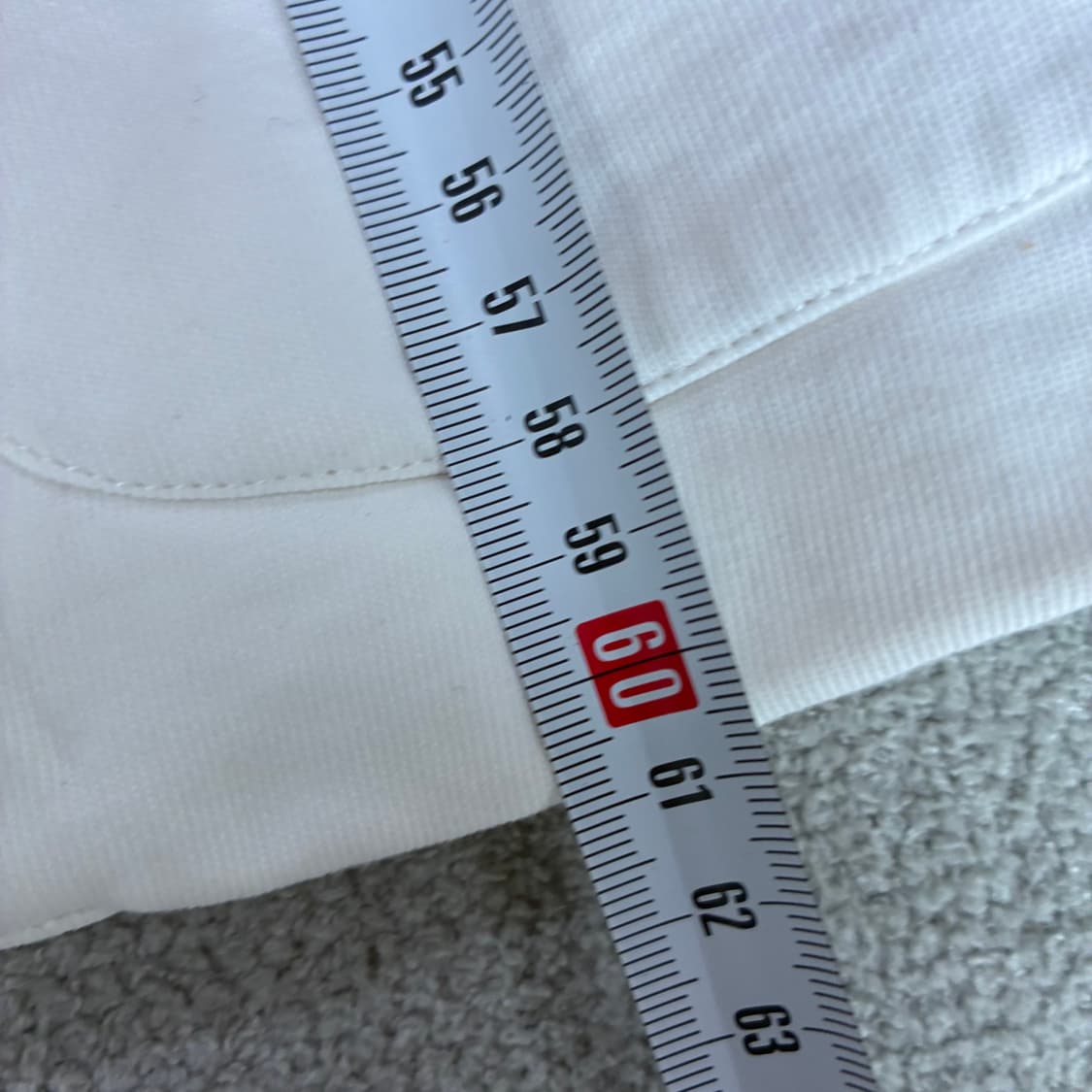 폴로 랄프로린 화이트 린넨 셔츠 s 상품이미지5