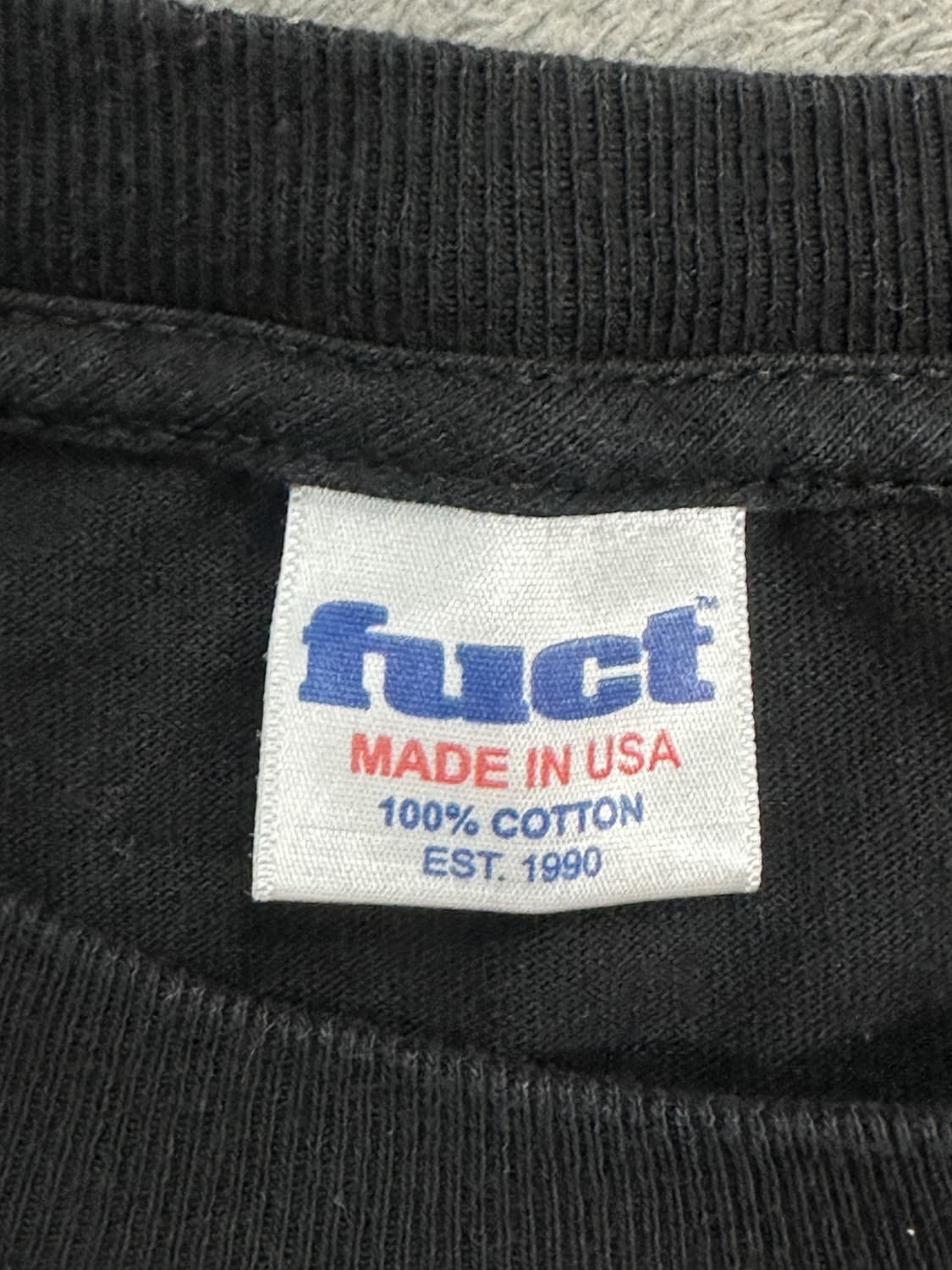 00s FUCT 'my name is satan' 롱슬리브 L 상품이미지5