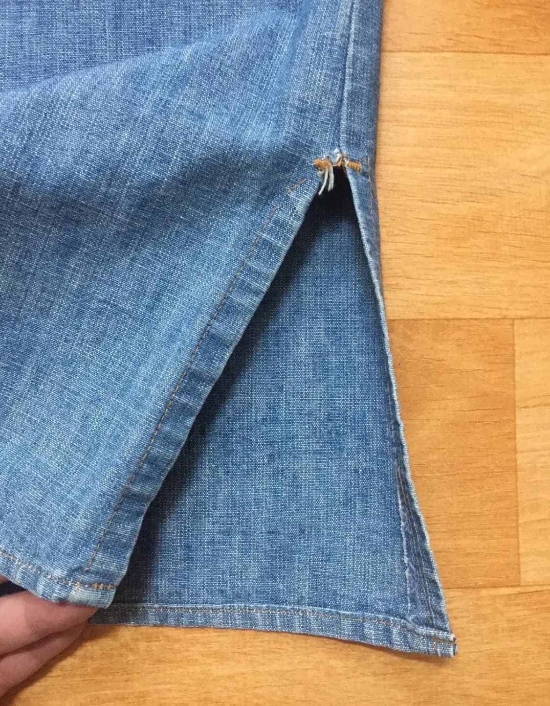 리바이스 LVC Big-E(오렌지 탭)SHAMBRAY SHIRT 상품이미지4